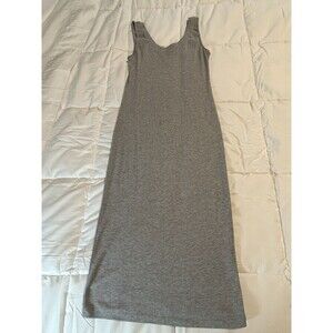 Ambiance Apparel Heather Gray Tank Dress Size Large
